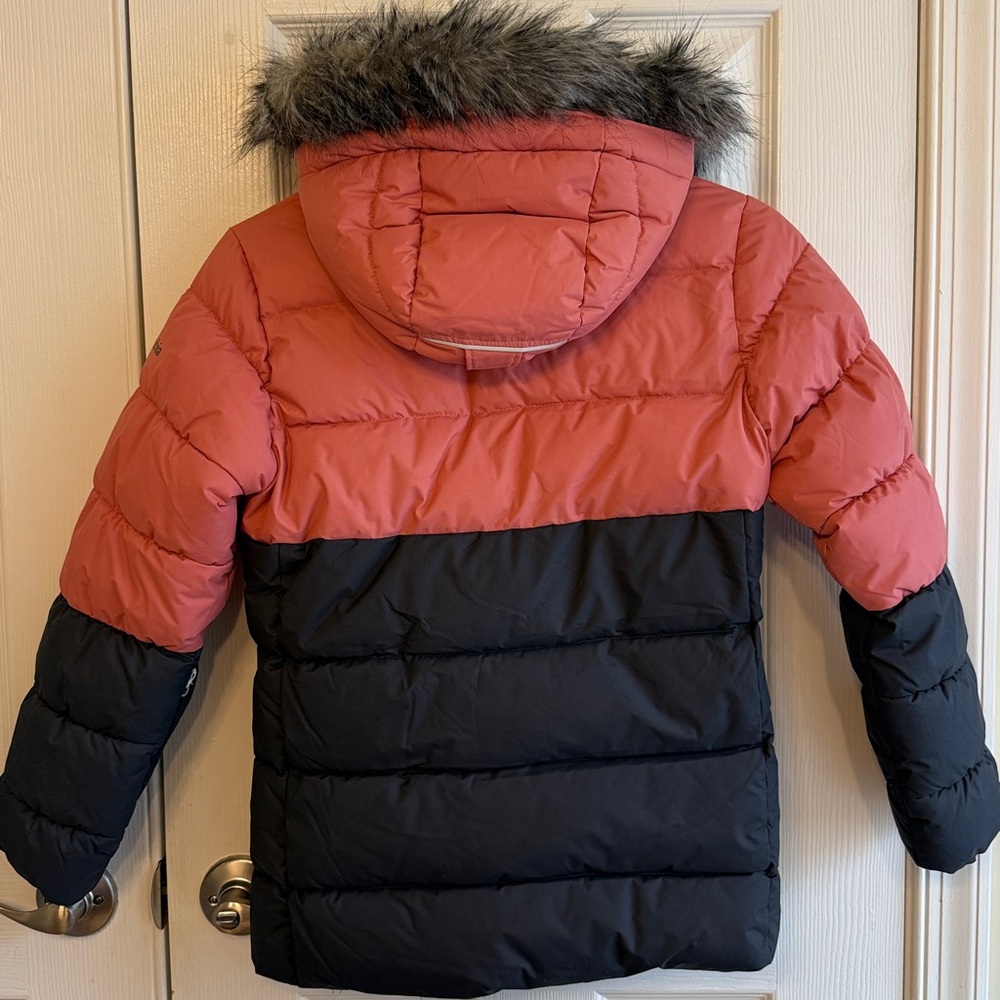 COLUMBIA Artic Blast Girls waterproof puffer coat M Medium - Picture 2 of 8